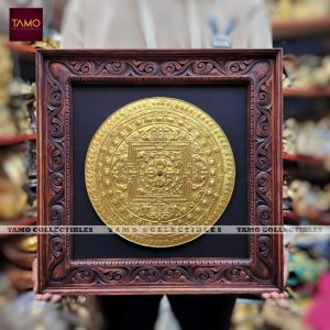 Brass Mandala Fine Butte Frame 18"