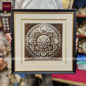 Mandala Chocosilver BG Frame 17"