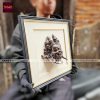Bhairav Mask BG Frame 16"