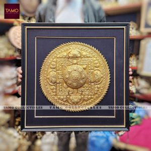 Mandala Cutting BG Frame 22"