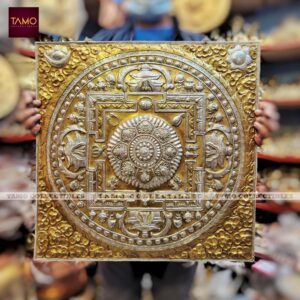 Mandala Silverplated 23 x 23"