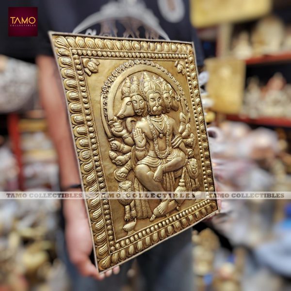 Panchamukhe Hanuman 14x17"