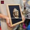 Brass Buddha Mask Frame 7x10"