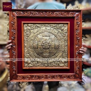 Dragon Mandala Butte Frame 24"